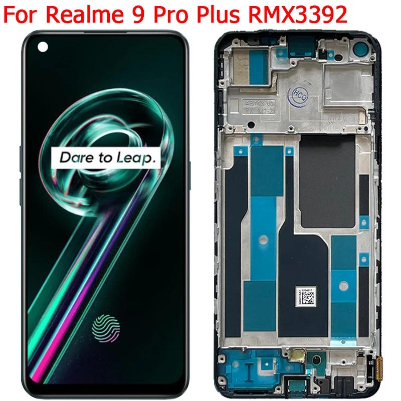 Realme 9 Pro Plus LCD ġ ũ Ÿ ǰ, 6.43 ġ  ÷, RMX3392 RMX3393